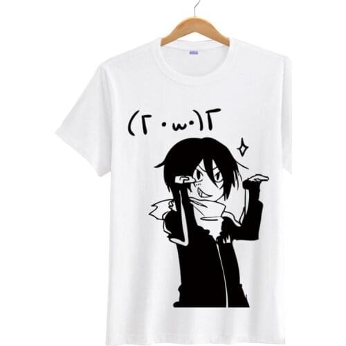 Anime Noragami Yato Short Sleeve T shirts Cosplay Costumes Men Women T-shirts Tops Short Sleeves Summer Tees