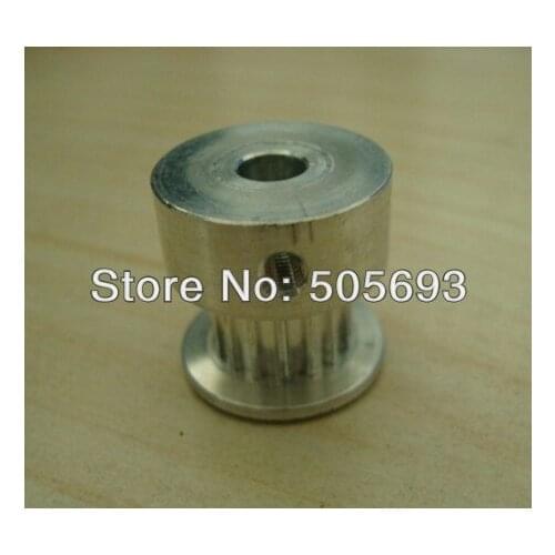 Free shipping 16T2.5 Aluminum timing pulley,2 pcs and 6mm width open belt,2meters
