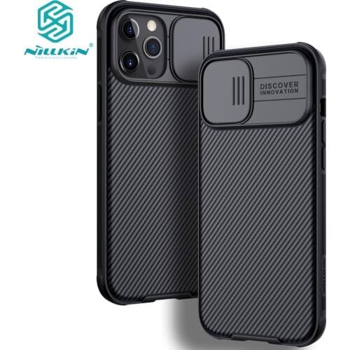For Apple iPhone 12 Pro Max 5G Case ,iPhone 11 Pro Max Case,NILLKIN Camera Protection Slide Protect Cover Lens Protection Case