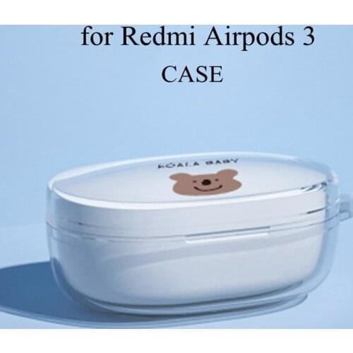 Case For Xiaomi Redmi AirDots 3 Wireless Bluetooth Cover For Redmi Airdot 3 Earbuds Silicone Capa Couque Red mi Airdots3 Fundas