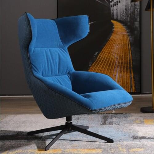 Sofa Nordic rotary simple modern office balcony high backrest lazy