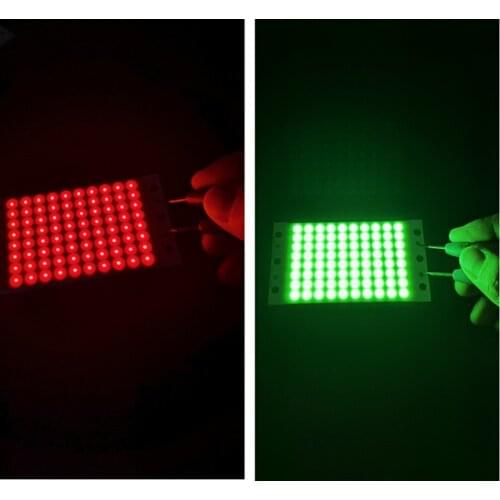 DIY LED Panel Light 94x50MM 1500LM Ultra Bright Warm Natural Cold White Blue DC 12V 20W COB Board LED Lamp