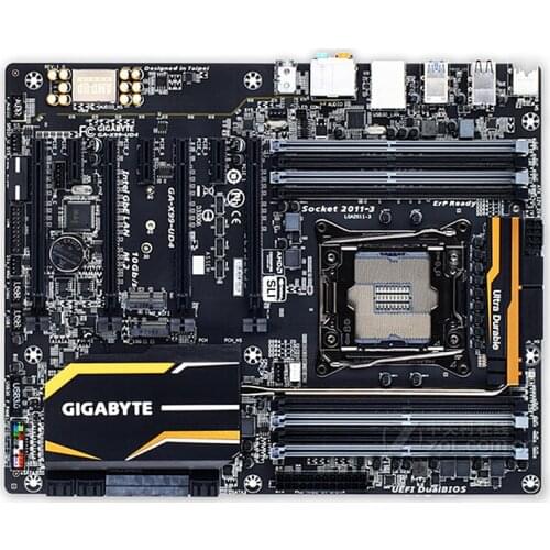 For Gigabyte GA-X99-UD4 Original Used Desktop Motherboard X99-UD4 X99 LGA 2011-V3 DDR4 64G SATA 3 USB3.0 ATX On Sale