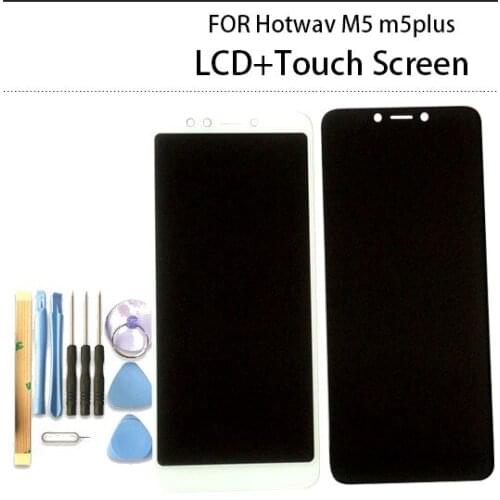 5.7 Inch For Hotwav For Hotwav M5 m5i m5plus LCD Display Screen+Touch Screen Digitizer Assembly With Tools Tape