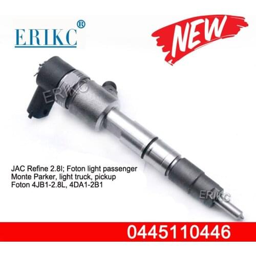 ERIKC 0 445 110 446 Common Rail Injection Assy 0445 110 446 Injector Jet Nozzle 0445110446 For JAC Refine 2.8I; Foton Light