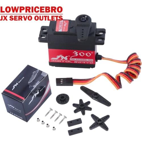 JX PDI-6225MG-300 300 Degree 25KG High Precision Metal Gear Digital Standard Servo Motor For RC Car Robort Arm Helicopter