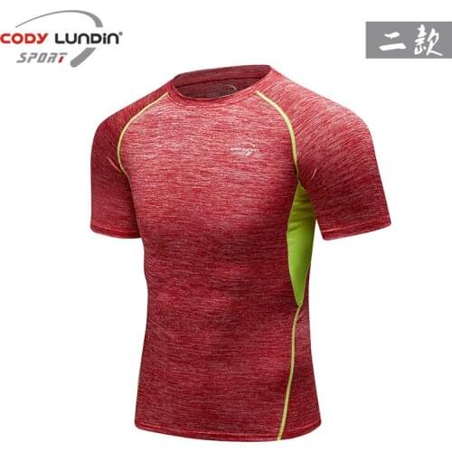 Compression Fitness Sport T Shirt Quick Dry Fit Gym Clothing Men Jogging Running Training Sweatshirt Bodybuilding Workout Shirt