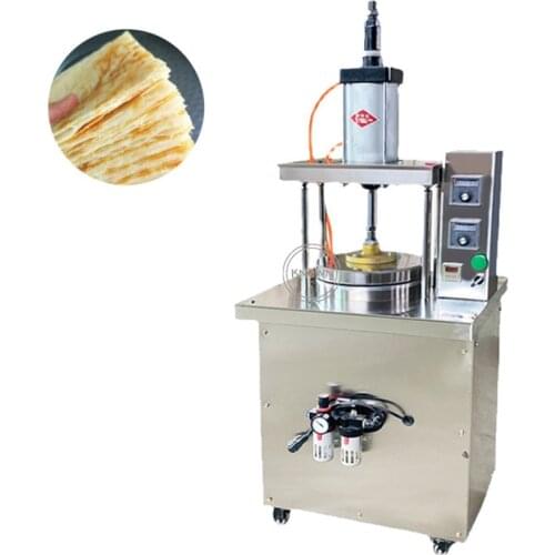 Round Chapati Cake Making Machine Duck Bread Pancake Forming Machine Pressing Cast Iron Tortilla Press Crepes for Baking