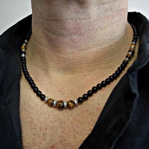 Lapis Lazuli Necklace Mens Necklace