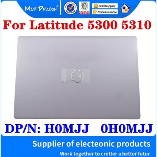 New original LCD Top Cover LCD Back Cover Silver gray A shell For Dell Latitude 5300 5310 E5300 E5310 Laptop DP/N: H0MJJ 0H0MJJ