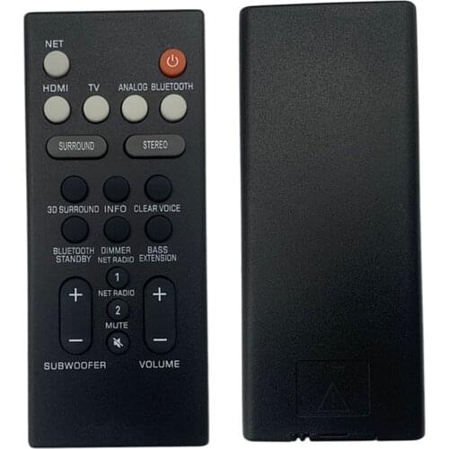 New Replace Remote Control For YAMAHA YAS-108 YAS-207 YAS-107 YAS-106 ATS-1060 ATS-1070 Soundbar System