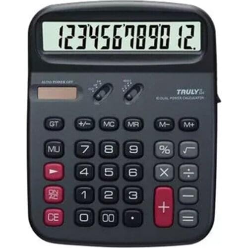 One Piece Truly 836-12 Office Calculator
