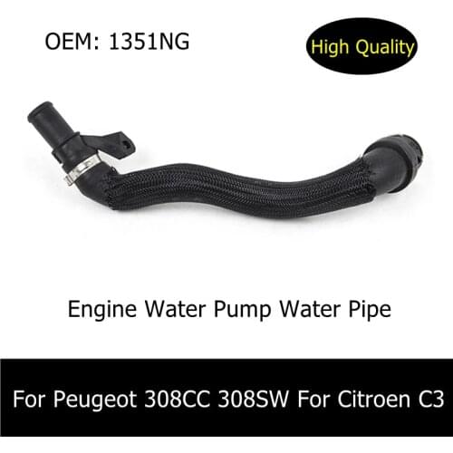Genuine OEM 1351NG 1.6T Engine Water Pump Water Pipe For Peugeot 3008 308CC 308SW 308S C4L 1.6T Citroen Berlingo C3 C4 DS3 DS4