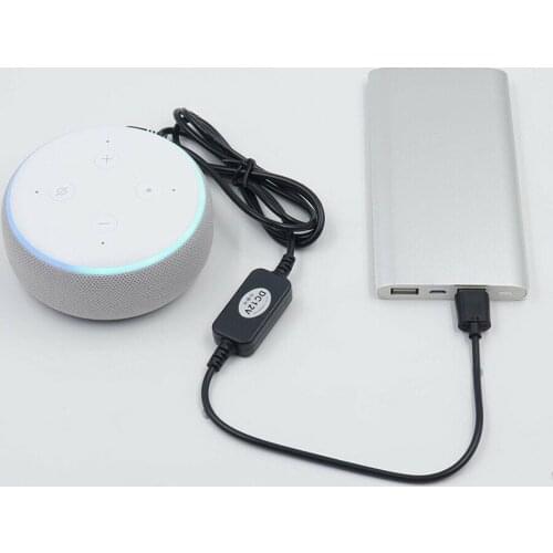 USB Turn To DC Power Adapter Charger Cable Cord For Power Bank 4.0mm * 1.7mm Power Converter Cord Charging Cable Line