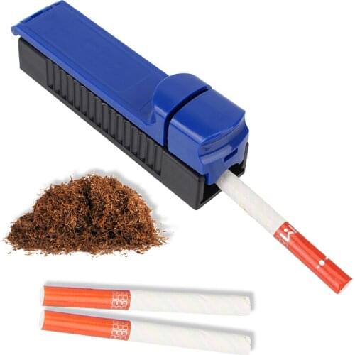 Manual Tobacco Rolling Machine Single Tube Push-pull Cigarette Maker Portable Cigarette Puller DIY SmokingTools