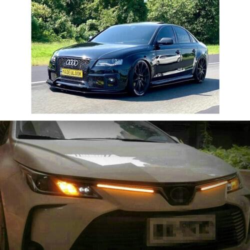 LED Daytime Running Light DRL Turn Signal Lamp For audi a4 b5 b6 b8 b7 a6 c5 c6 a3 b5 q5 a6 a5 a1 a2 a3 a7 q3 q5 q7 tt