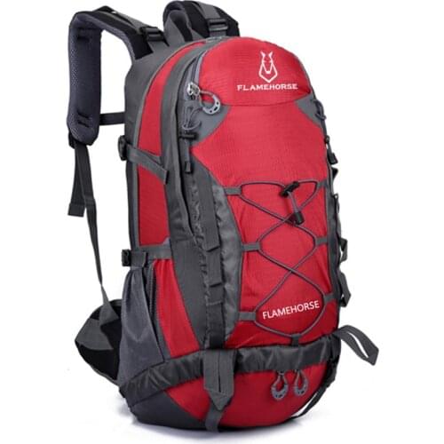 50L Waterproof Camping Bag Travel Bag Mochila Outdoor Rucksack Trekking Daypack Turistik Shoulder Bag Mountain Camping Bagpack