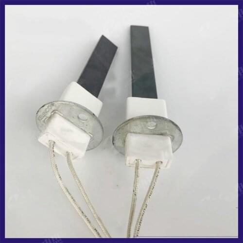 Silicon nitride igniter with flange boiler ignition igniter for burner/biomass pellet stove ignite hot rod 400w/600w 220v