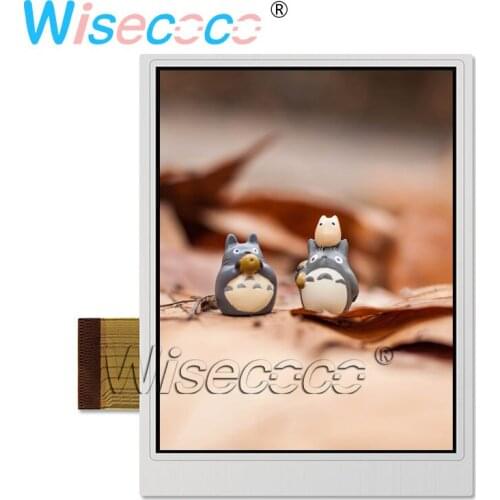Wisecoco 3.7 Inch LS037V7DW05 480*640 CG-Silicon LCD Screen IPS Panel Display 6S1P WLED Backlight 61 pins FPC