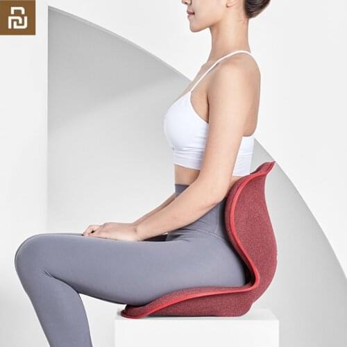 Youpin Leband Portable Waist Protection Shaping Seat Cushion Back Support Pain Relife Cushion For Office Home Study Braces Care