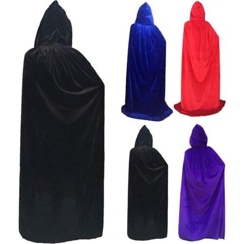 Cosplay Cloak Hooded unisex cape Cloak Hooded Thicker Unisex Cloak Coat Extra Long Lace Up Halloween Cape Medieval Costume Cloak