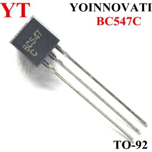 100pcs/lot BC547C BC547 TO-92 IC Best quality