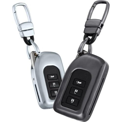 Car 3D Aluminum Alloy Car Remote Key Case Shell Cover Car Styling Key Cover For Lexus New RX / GS ES IS NS NX Accessories