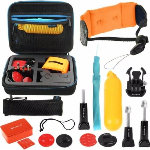 Action Camera Accessories Set 14/13 in 1 of Gopro Accessories Kit Mounts for GoPro HERO 4 Session/4/3+/ 3/2/1 SJ4000 / SJ5000