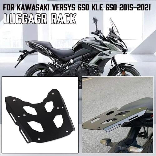 Motorcycle Rear Single Seat Luggage Rack Support Shelf for Kawasaki Versys 650 KLE 650 KLE650 2015 2016 2017 2018 2019 2020 2021