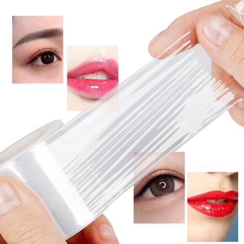 1 Roll 60MM / 42MM*200M Tattoo Plastic Wrap Cover Preservative Film Semi Permanent Makeup Tattoo Eyebrow Protect Accessory