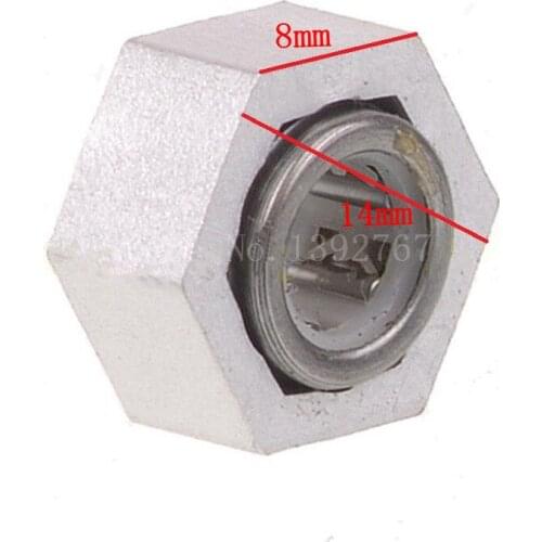 RC Car 1/10 Scale Model Cars Buggy One Way Hex.Bearing w/Bearing Hex.Nut 14mm For HSP 06267 94106 94166