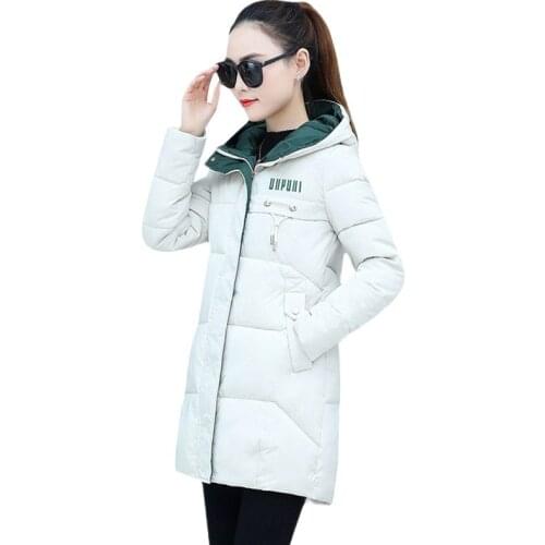 YAGENZ Plus size Parka Coat Women Winter Jacket Women Coat Hooded Coats Female Parkas Thick Cotton Padded Lining Winter Coat 448