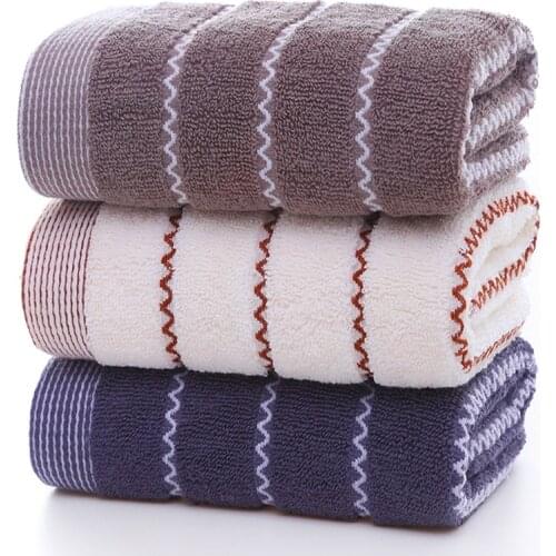 T001A high quality Hot Sale navy blue peach pink green Cotton Terry Face Towel jacquard Hotel Face Towel or Hand Towel