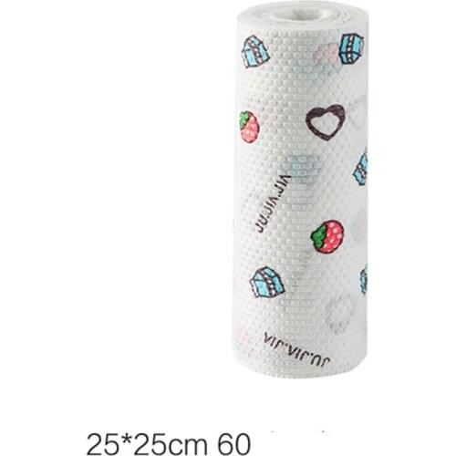 Cleaning Cloths Thickened Rags Wet And Dry Dual-use Kitchen Non-stick Oil Tissue Disposable Household Non-woven Dish Cloth 2020