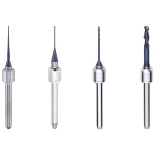 Milling Burs Tools For Dental Lab Zirconia Block Discs PMMA WAX Compatible with Amann Girrbach Ceramill Motion 2