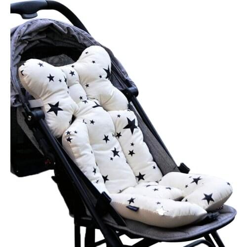 High Quality Baby Stroller Seat Cushion Thicken Fixable Pillow Cotton Pad For Pram Pushchair High Chair Trolley Chair Cushion