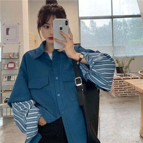 ZCSMLL Blue Blouses
