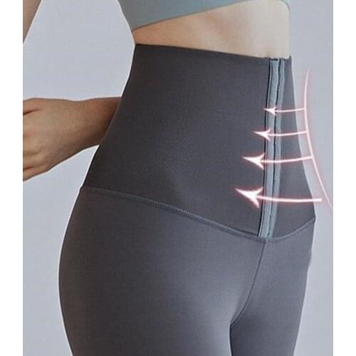 JIANWEILI Woman high waist push up Leggings anti cellulite Gym Fitness leggings Slim Shaping body Tighten belly