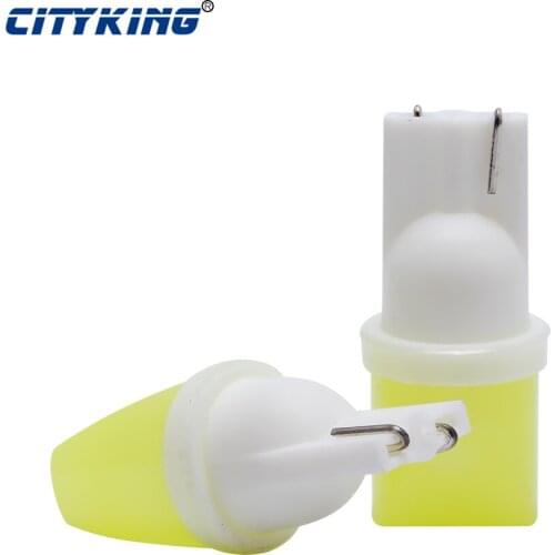 100PCS T10 3D LED Light W5W 194 192 168 501 cob t10 Wedge led Car Interior Instrument Lamp Auto Door Side Bulb led Source White