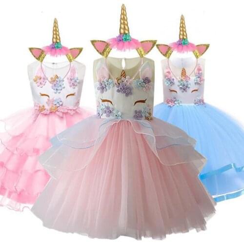 2021 Girls Striped Dress For Girls Formal Wedding Party Dresses Children Princess Christmas Dress Costume Kids Girls Clothing