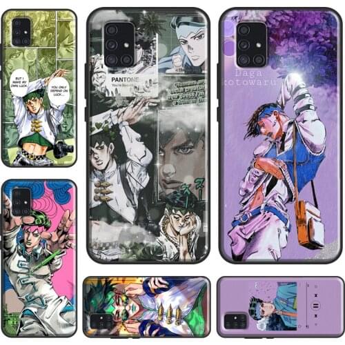 Rohan Kishibe jojos anime Case For Samsung A32 A52 A72 A12 A42 A21S A20e A10 A20S A40 A50 A70 A11 A51 A71 A31 Coque