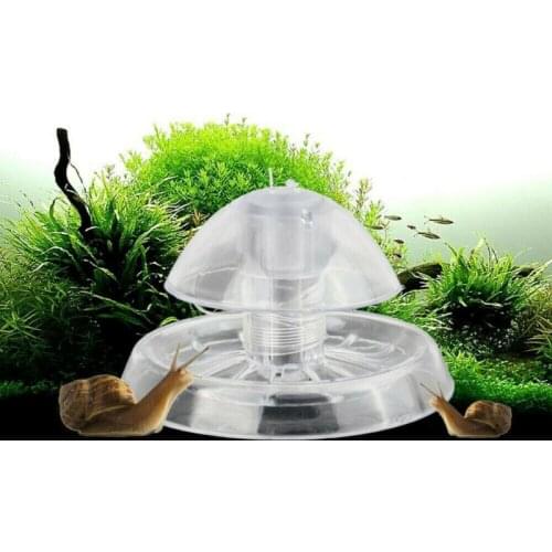 White Clear Snail Trap Catcher Plants Planarian Pest Plastic Catch Tool Plant Tank Box Aquarium Environment Clean Accessories