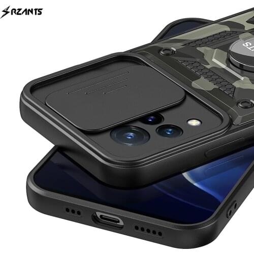Rzants For VIVO V21 V21E 4G Case [Jungle tank] Camouflage Lens Proetction Ring Stand Holder Military Design Cover For Boys Man