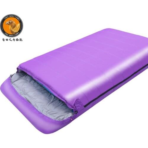 CM-108 Double Person Use High Quality Camping Bag Outdoor Indoor Lunch Break Adult Portable Winter Double Down Sleeping Bag