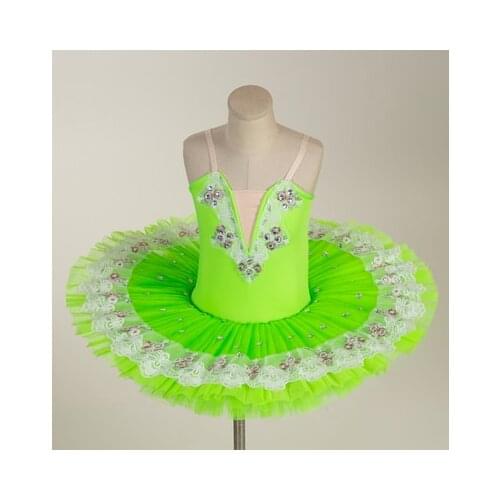 Childrens Day Children Ballet Skirt Performance Costume Little Swan Dance Skirt Girls Sling Tutu Skirt Performance Costume Tutu