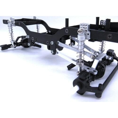 For MN D90 MN99S MN-90 RC Car Upgrade Parts 4Pc Metal Adjustable Shock Absorber Bracket Extender Seat Accessories