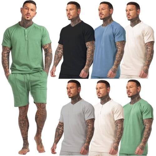 GINGTTO Short Sleeve T-shirts For Men