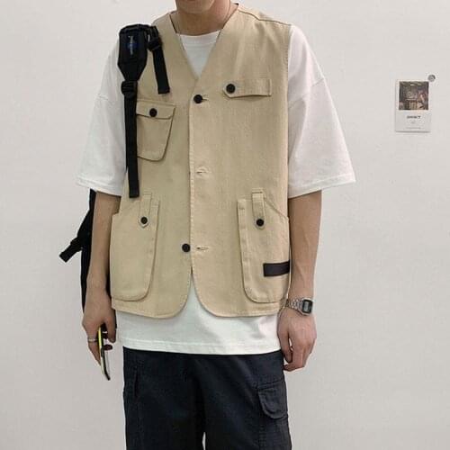 Мужские жилеты с карманами Idopy China At AliExpress