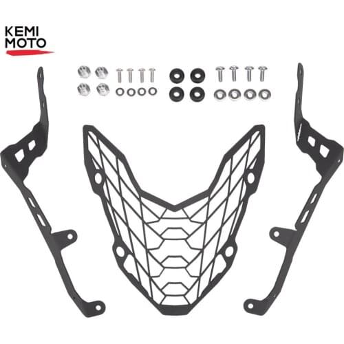 Kemimo For Honda CB500X CB 500X CB500 X CB500 X 2016 2017 2018 Motorcycle Headlight Head Lamp Light Grille Guard Cover Protector