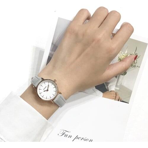 Classic womens fashion quartz watches simple small women dress watch ulzzang popular brand luxury ladies wristwatches gifts